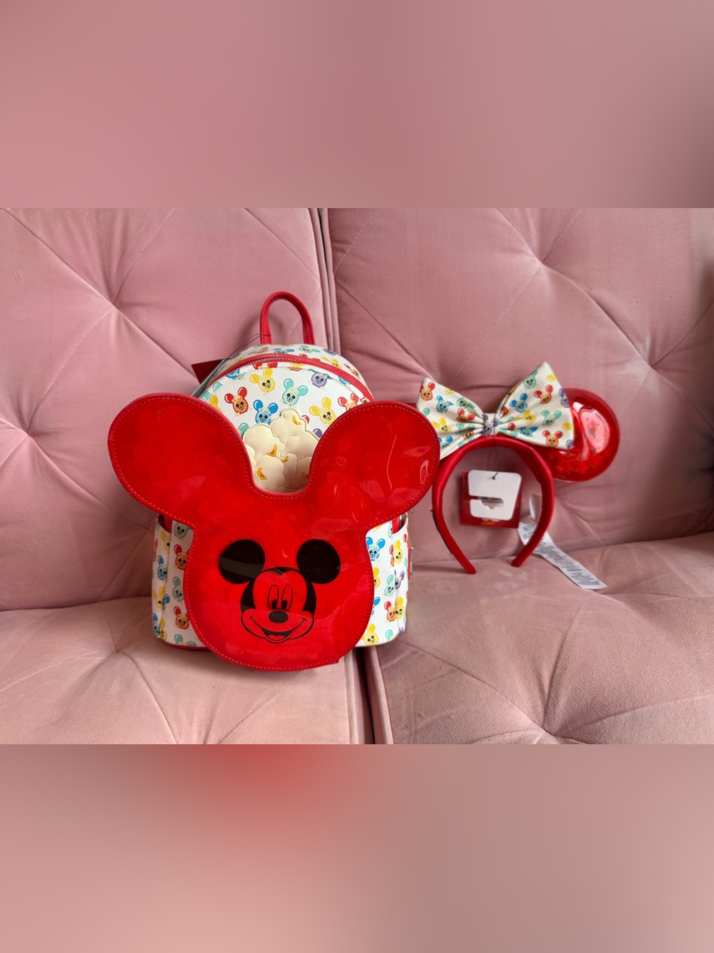Disney parks popcorn Loungefly set. New with tags!